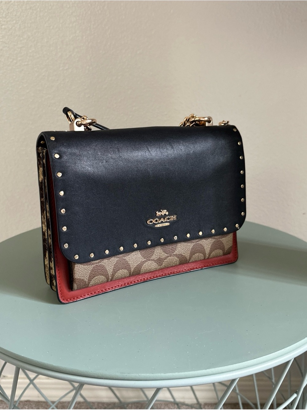 COACH Klare Leather Crossbody bag Style #90400